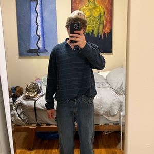 Van Heusen Long Sleeve Polo